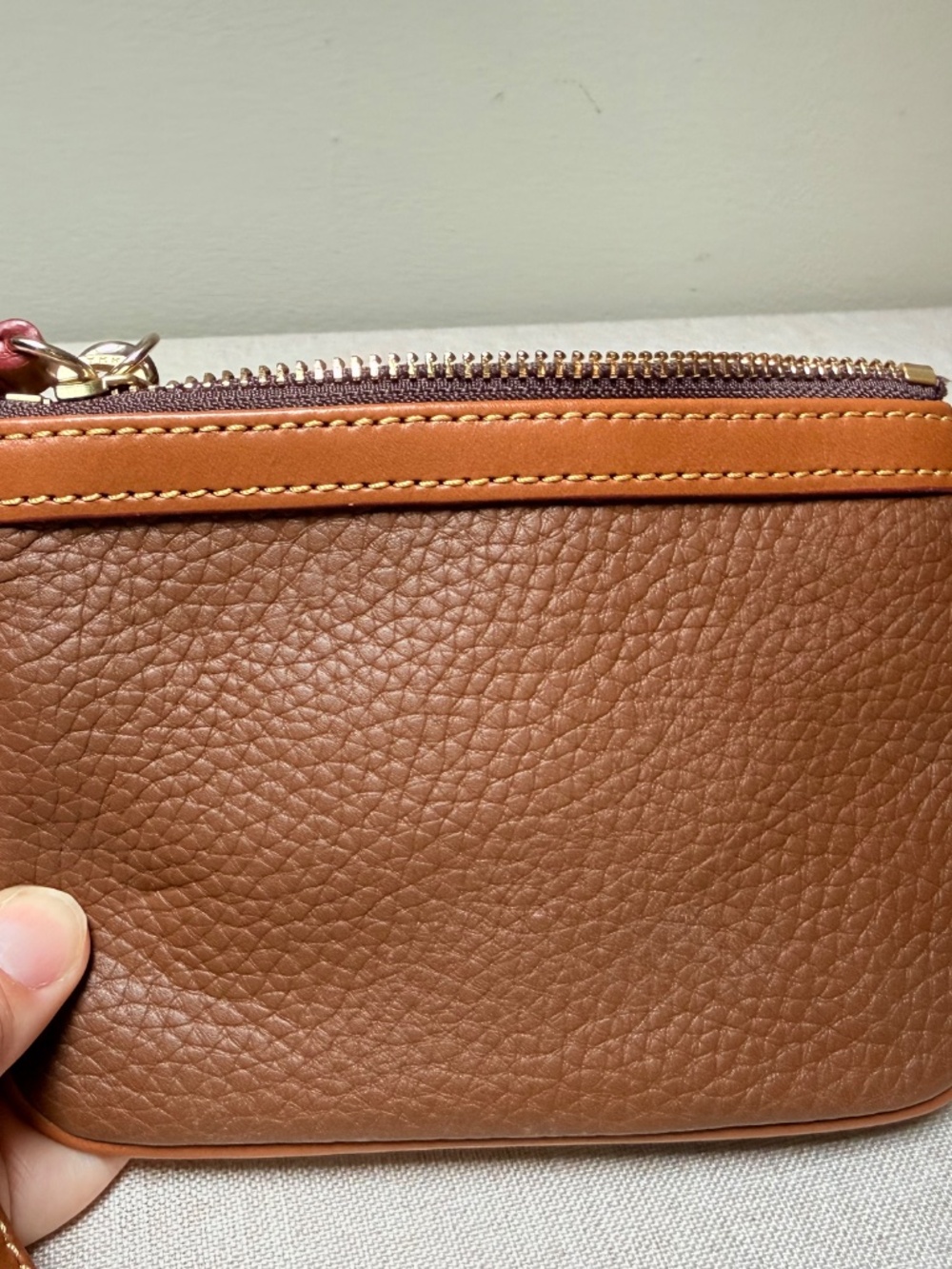 Dooney Bourke Pebble Grain Slim Wristlet Wallet NWOT - Picture 5 of 8